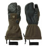 Heat System ALASKA Mittens (Solid Brown)