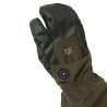 Heat System ALASKA Mittens (Solid Brown)
