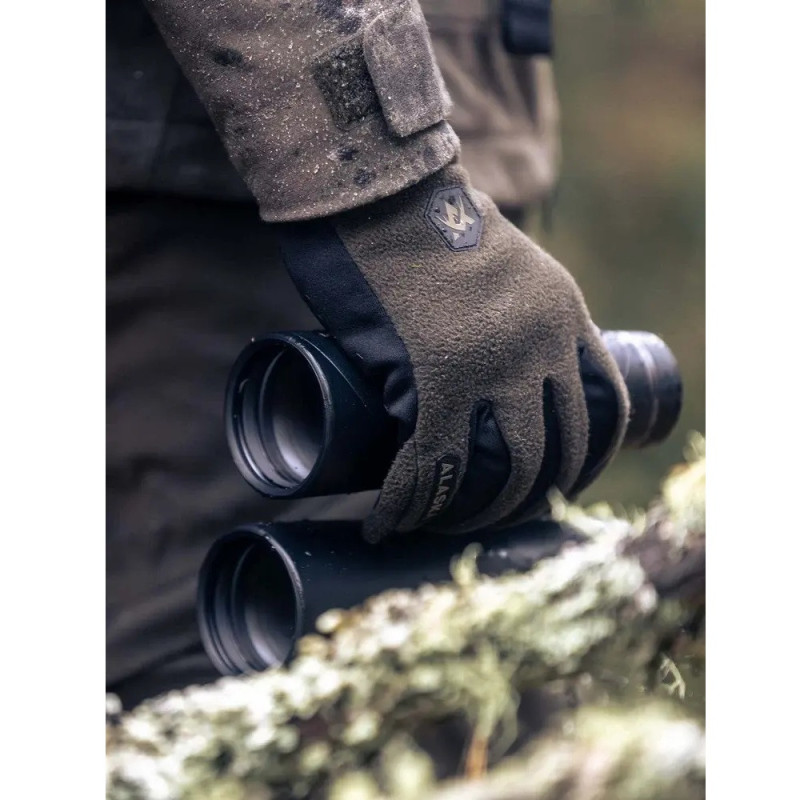 ALASKA Raptor Gloves (Solid Brown)