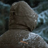 Jacket HARKILA Kodiak CleverWool HSP Insulated (Dark hunting green/Shadow brown)