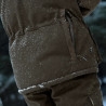Jacket HARKILA Kodiak CleverWool HSP Insulated (Dark hunting green/Shadow brown)
