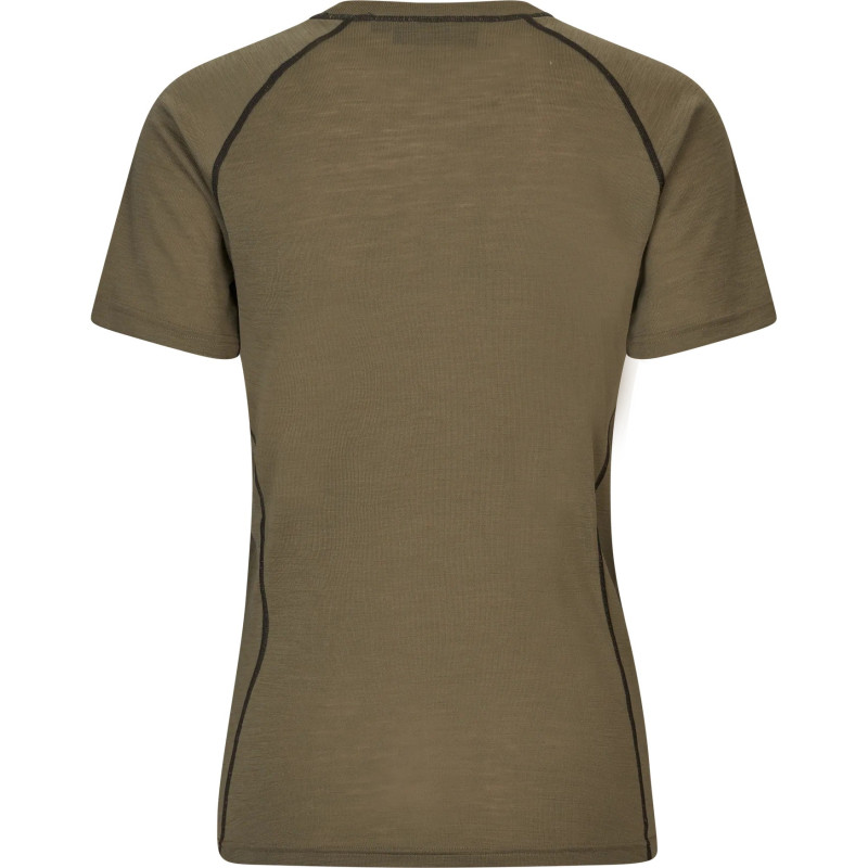 Base layer t-shirt  Seeland Apex Aia Merino S/S (Covert green)