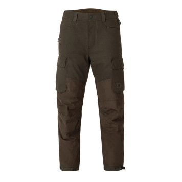 Trousers HARKILA Kodiak CleverWool HSP Insulated (Dark hunting green/Shadow brown)