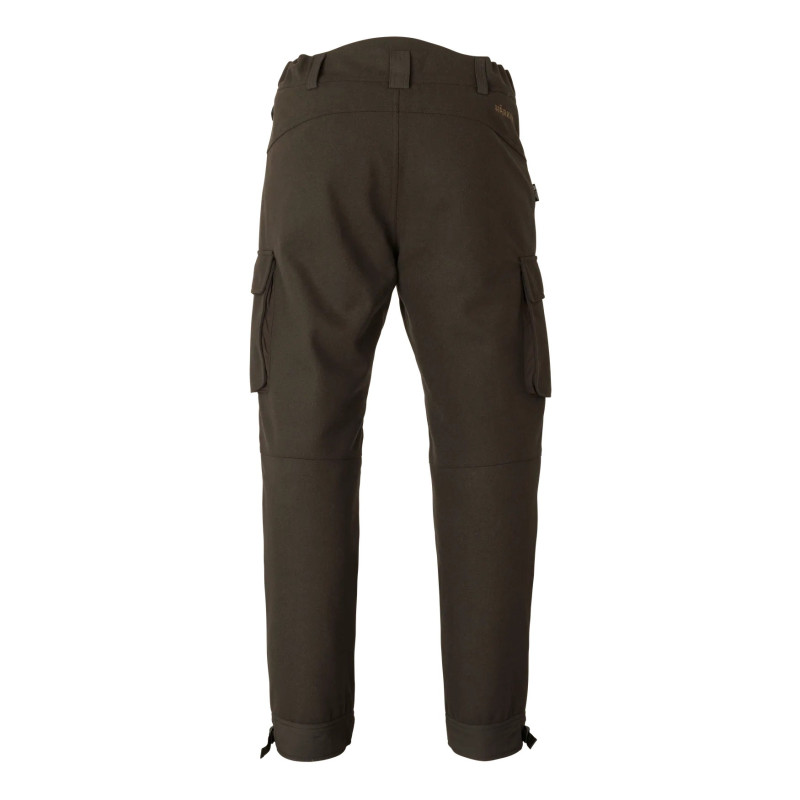 Trousers HARKILA Kodiak CleverWool HSP Insulated (Dark hunting green/Shadow brown)