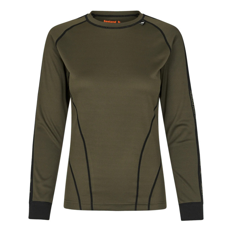 Women baselayer set SEELAND Crest Lea, Grape leaf (M)