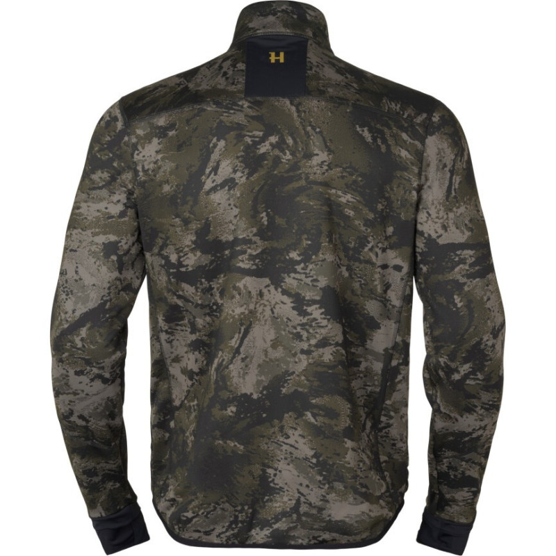 Fleece jacket HARKILA Noctyx camo full zip (AXIS MSP®Black)