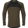 Apatiniai šildomi marškinėliai HARKILA Heat USB-C L/S (Willow green/Black)