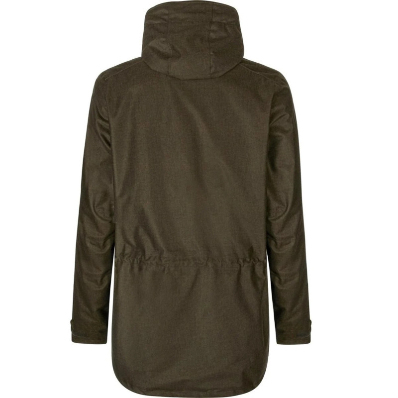 Jacket SEELAND Avail smock (Pine green melange)
