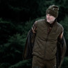 Waistcoat HARKILA Heat Insulated (Willow green/Shadow brown)