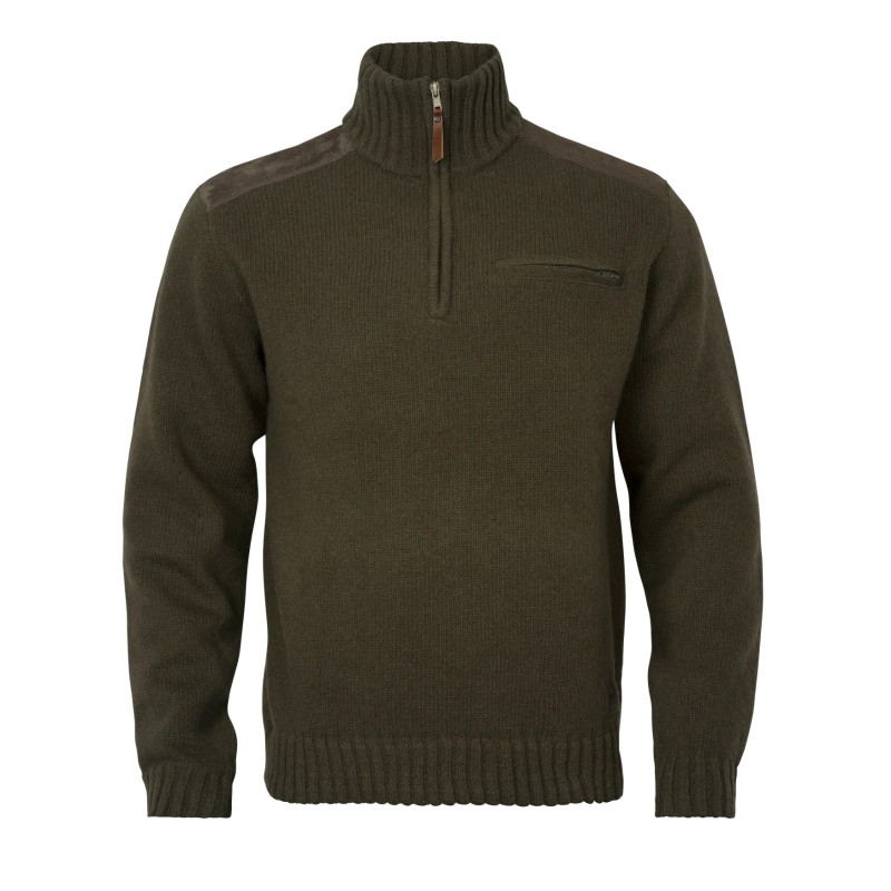 Megztinis HARKILA Annaboda WSP half zip (Willow green)