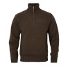Megztinis HARKILA Annaboda WSP half zip (Demitasse brown)