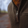 Megztinis HARKILA Annaboda WSP half zip (Demitasse brown)