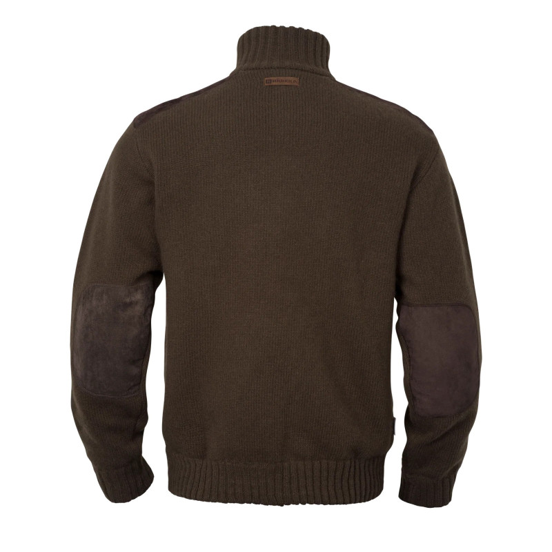 Megztinis HARKILA Annaboda WSP half zip (Demitasse brown)