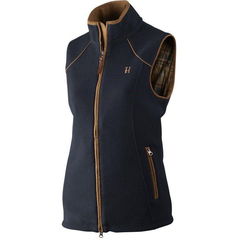 Women waistcoat HARKILA Sandhem (Dark navy melange)