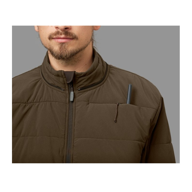 Striukė HARKILA Insulated Midlayer (Hunting green/Shadow brown)