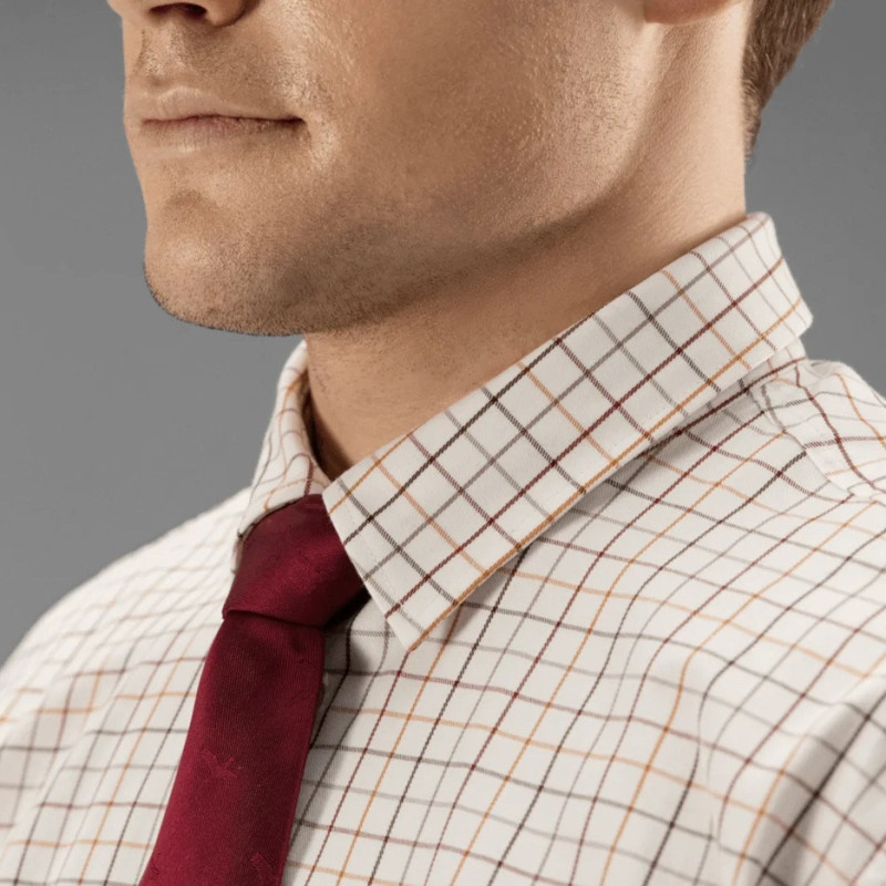 Shirt HARKILA Retrieve (Burgundy check)