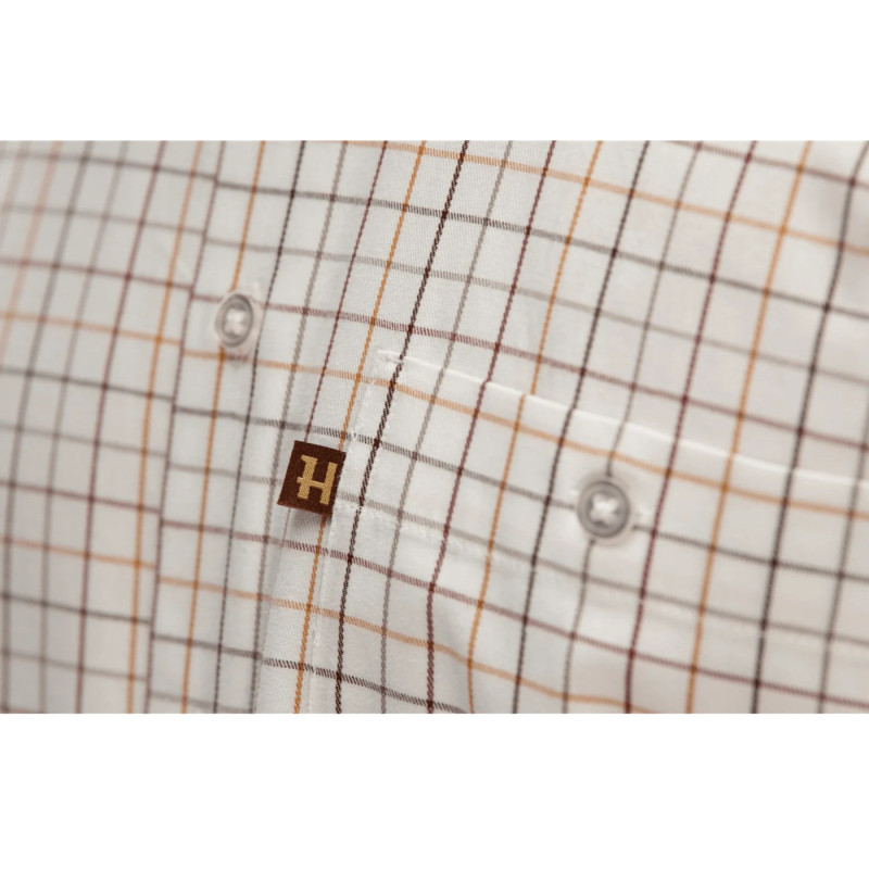 Shirt HARKILA Retrieve (Burgundy check)