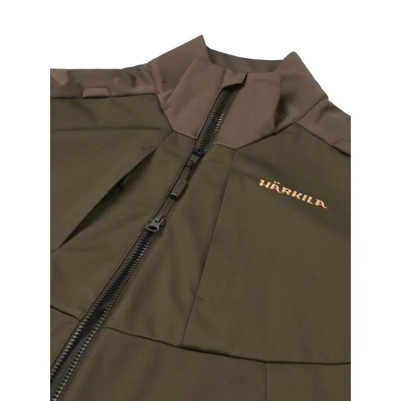 Džemperis HARKILA Magni (Willow green/Shadow brown)