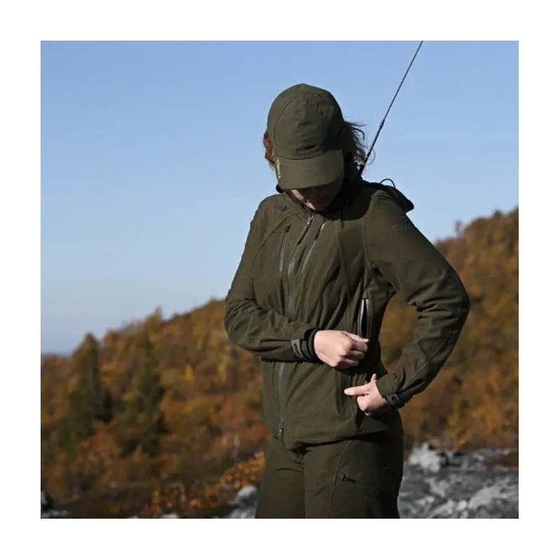 Women Jacket HARKILA Freja (Willow green)