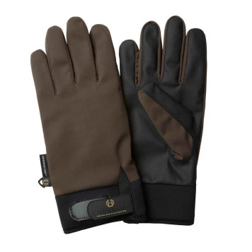 Pirštinės CHEVALIER Shooting Windblocker warm (Leather brown)