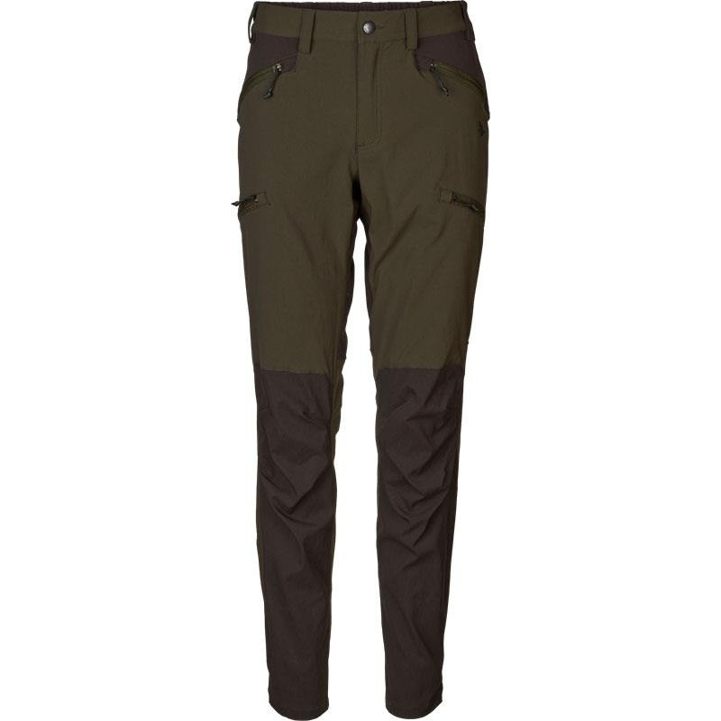 Moteriškos kelnės SEELAND Larch stretch (Pine green/Chocolate Torte)