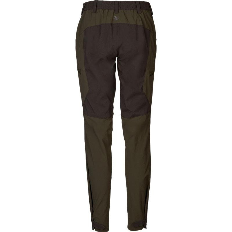 Moteriškos kelnės SEELAND Larch stretch (Pine green/Chocolate Torte)