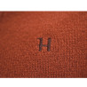 Pullover HARKILA Vincent merino half zip (Bombay brown)