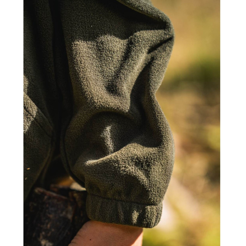 Kids fleece SEELAND Benjamin (Pine green)