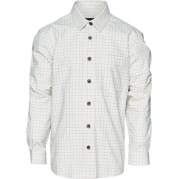 Kids shirt SEELAND Collin (Bitter Chocolate Check)