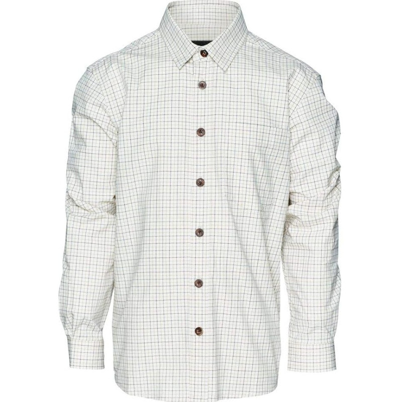 Kids shirt SEELAND Collin (Bitter Chocolate Check)