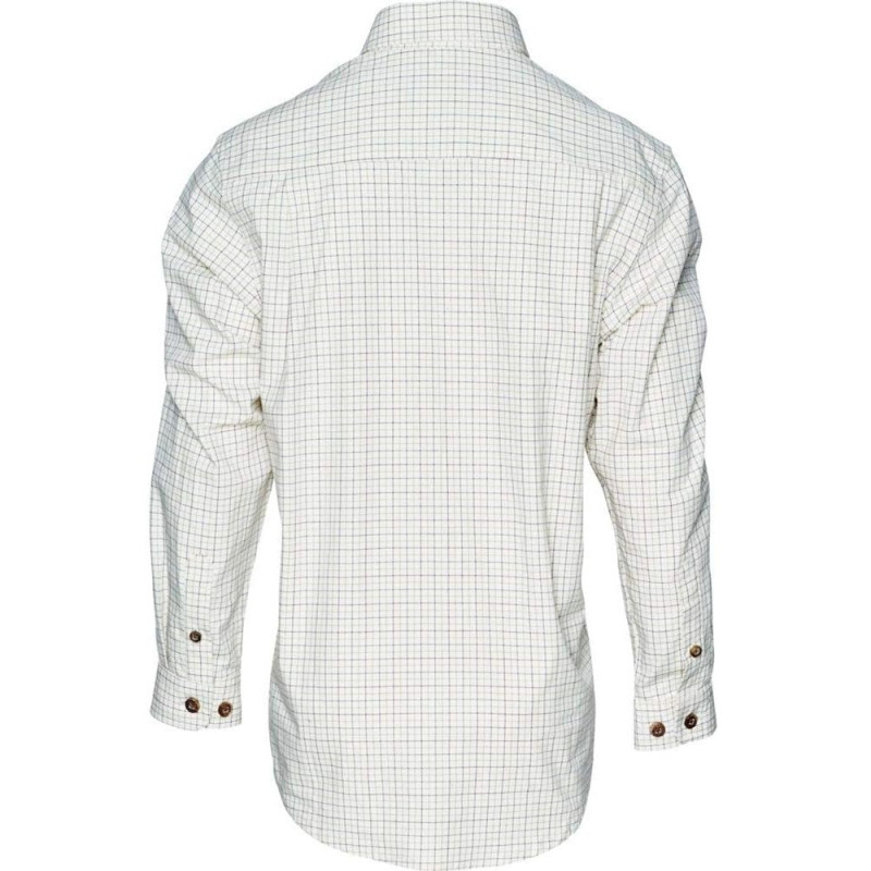 Kids shirt SEELAND Collin (Bitter Chocolate Check)