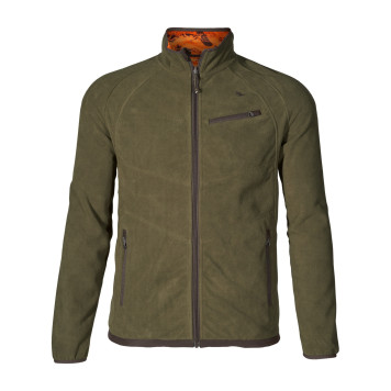Reversible Fleece SEELAND Rogue Solid Reversible (Pine Green/InVis Orange Blaze)