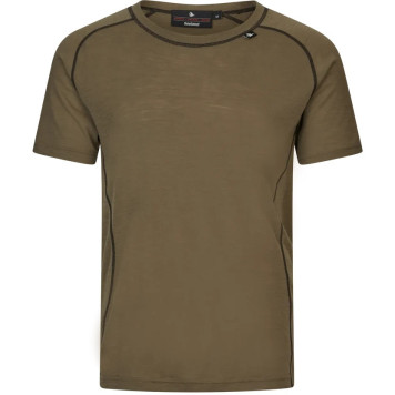 T-Shirt SEELAND Apex Merino S/S (Covert green)