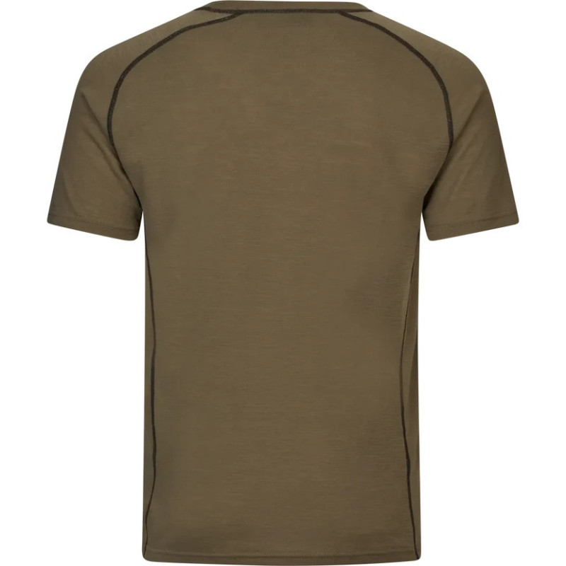 T-Shirt SEELAND Apex Merino S/S (Covert green)