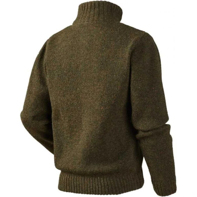 Kids pullover SEELAND Jaden (Pine green melange)