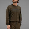 T-Shirt HARKILA Mountain Hunter L/S (Hunting green/Shadow brown)