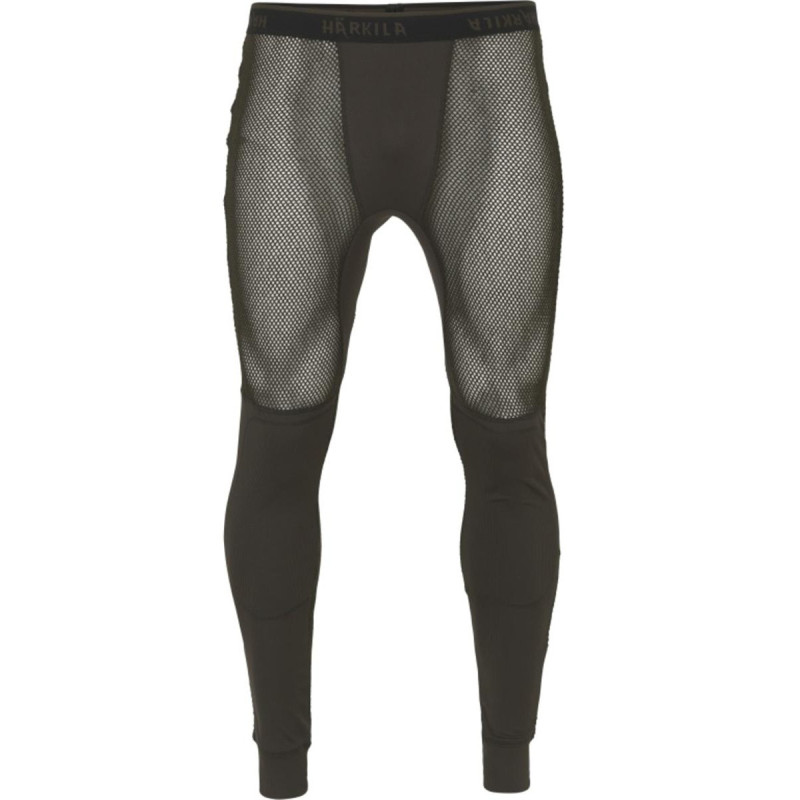 Base layer trousers HARKILA Base Mesh Crew (Shadow brown)