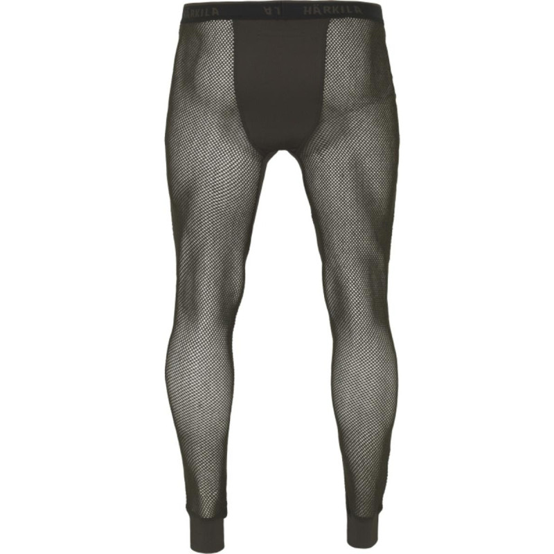Base layer trousers HARKILA Base Mesh Crew (Shadow brown)