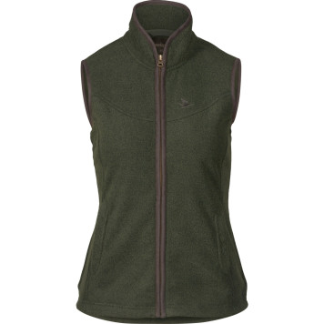 Women waistcoat SEELAND Woodcock fleece (Classic green)