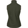 Women waistcoat SEELAND Woodcock fleece (Classic green)