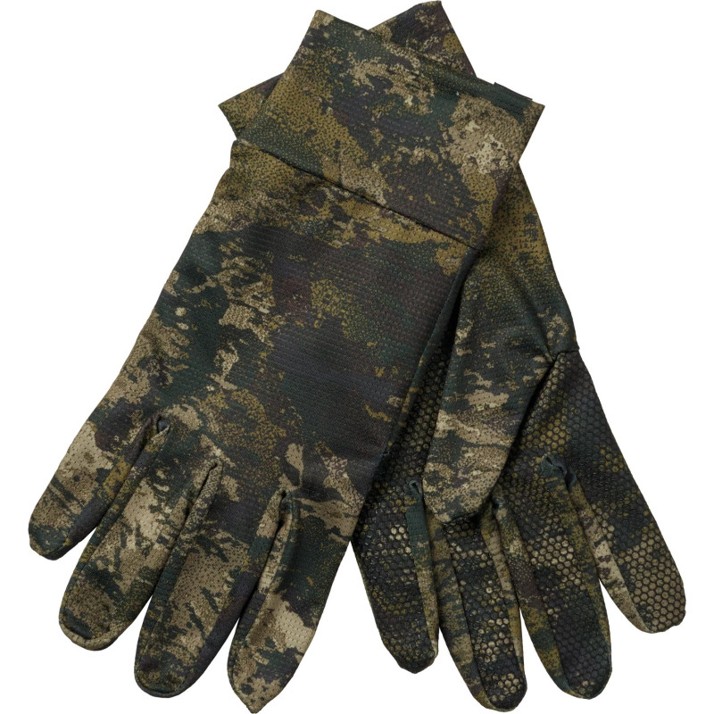 Kaklo Mova+Pirštinės SEELAND Aero Camo Cover Set, InVis MPC green (M/L)