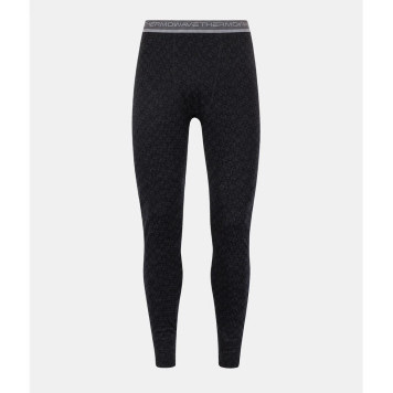 Base layer trousers THERMOWAVE Merino xtreme (Black/Dark Grey Melange)