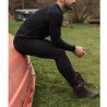 Base layer trousers THERMOWAVE Merino xtreme (Black/Dark Grey Melange)