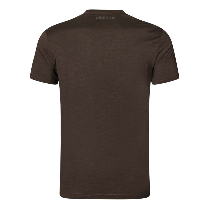 T-Shirt HARKILA Base All Season S/S (Shadow brown)