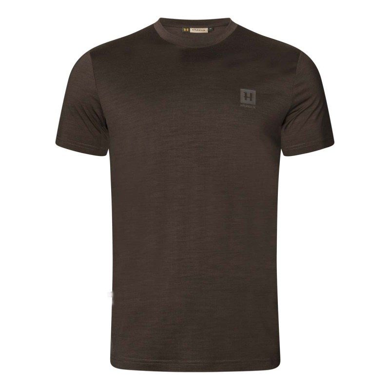 T-Shirt HARKILA Base All Season S/S (Shadow brown)