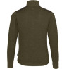 Cardigan SEELAND Black thorne full zip (Shaded olive melange)