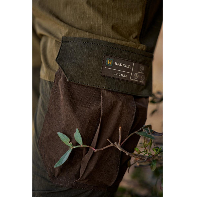 Kelnės HARKILA Logmar Lightweight off (Slate brown)