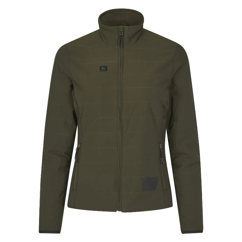 Womens heated jacket SEELAND Celsius Aia Heat (Pine green)