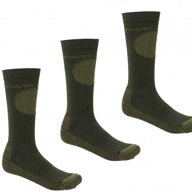 Kojinės CHEVALIER Boot wool (dark green)