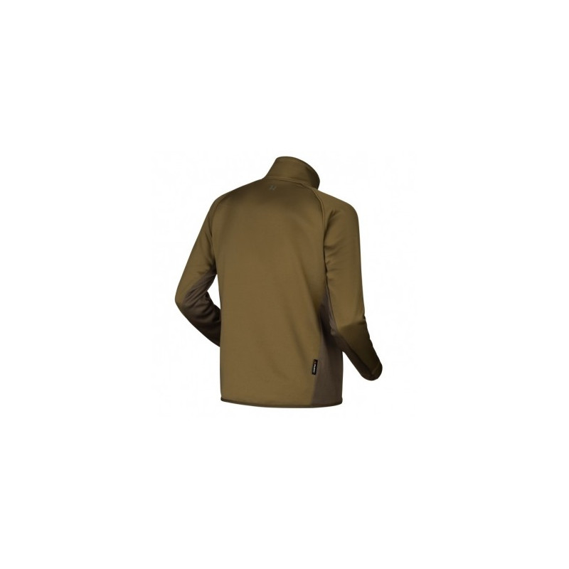 Džemperis Harkila Borr Hybrid fleece (Dark olive/Willow green)